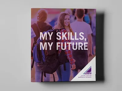 SCQF: My Skills My Future training pack branding design graphic design logo photography typography