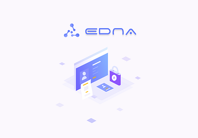 Edna Dashboard Login page 3d animation app branding dashboard graphic design illustration logindashboard logo motion graphics ui vector