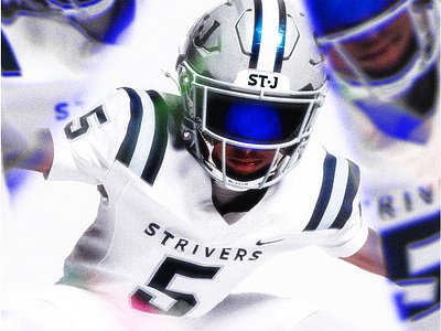 Strivers Uniform & Schedule Reveal branding design football graphic design schedule sports typography uniform