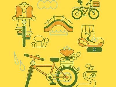 Amsterdam amsterdam character character design illustration illustration system inspiration photoshop styleframe travel
