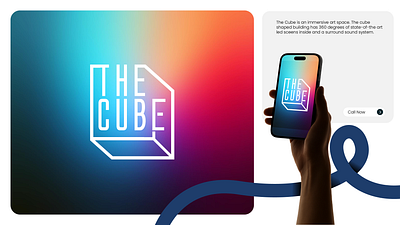 The Cube Brand brand branding cube design fiverr graphic design green illustration logo logo design modern pro red signature logo unique upwork