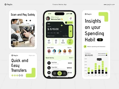 Finance Service App app app design app ui banks design expense finance finance app fintech fintech app mobile mobile app mobile app design online banking online payment payments wallet