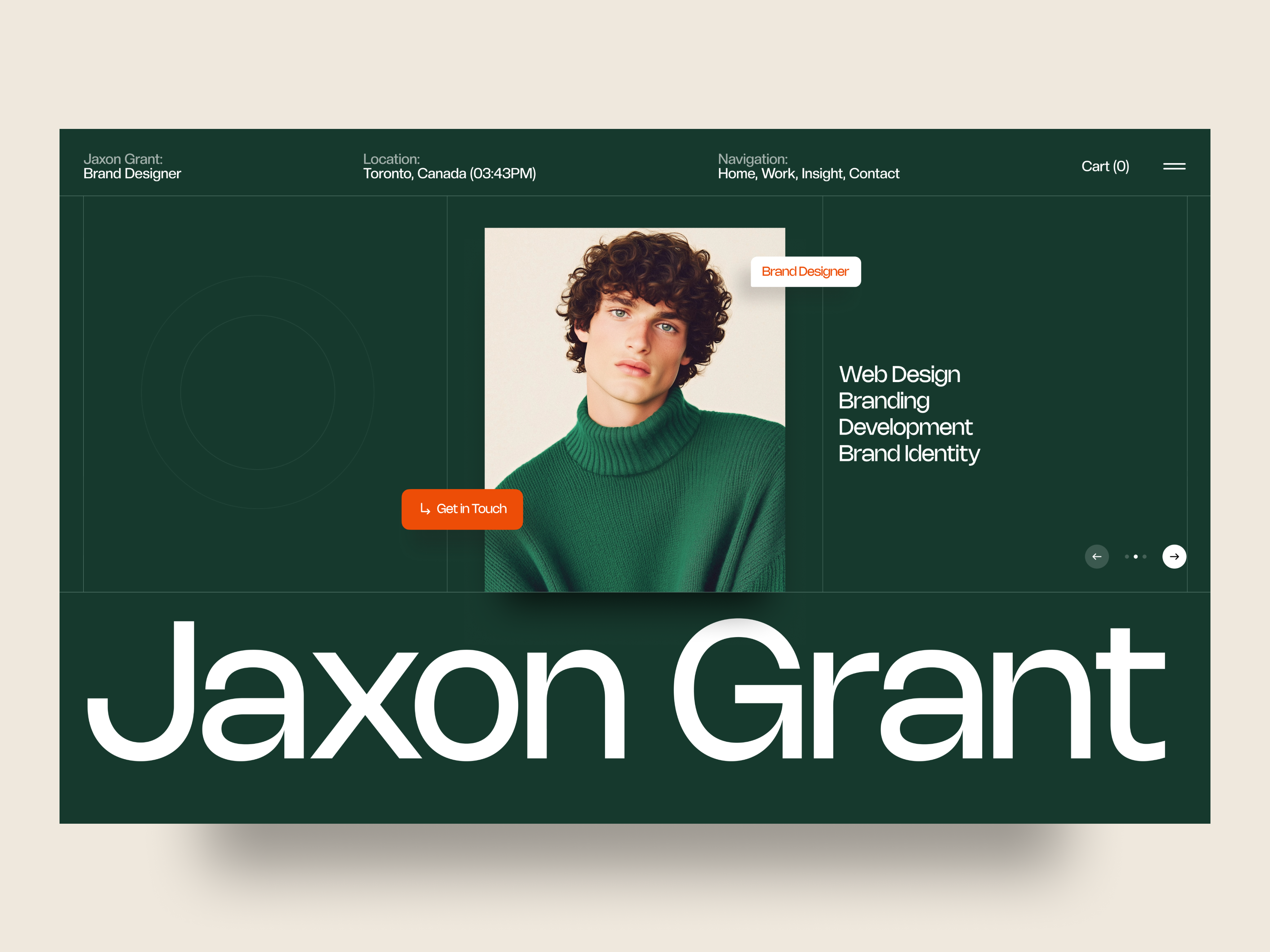 Jaxon - Landing Page Design agency agency web agency website design design hr rumen landing landing page landing page design minimal personal portfolio portfolio portfolio website ui ux web web design website website design