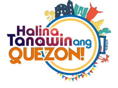 Halina Tanawin ang Quezon Logo branding design graphic design illustration logo typography vector