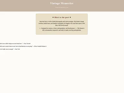 Vintage Memories Concept Design app archive concept conceptdesign creative creativespace digitaldesign graphic design illustration inspiration journal like for like memory minimal product design ui vintagedesign webdesign website writing