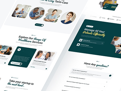 Santera | Medical & Health Care Website Design clinic website doctor website health app design health tech health tech website health website healthcare platform healthcare website hospital site medical ui design medical website medical website design patient website pharmacy site wellness site