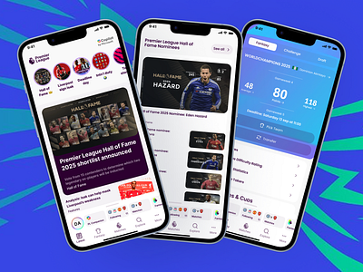 Fantasy Premier League concept figma football graphic design premier league sport ui