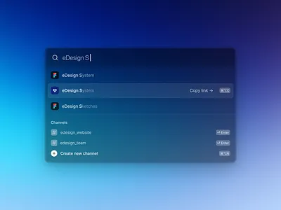 Serach Bar app bar blur braning clean component design fluent illustration macos minimal os saas search ui ux