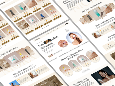 Niora – Skincare eCommerce Website Design beauty care beauty care products care website creative website elementor website inipiration website landing page minimal website products landing page products sell website skincare products website uiux for ecommerce web designer website website design wordpress website