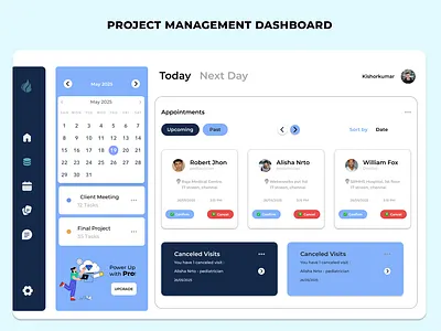 📊 Project Management Dashboard UI Design admindashboard animation appdesign cleandesign creativedesign dashboardui designinspiration designsystem dribbbledesign figmadesign illustration minimalui projectmanagement uidesign uxdesign visualdesign webdesign