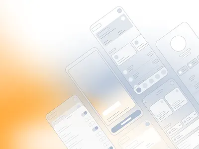 Mobile prototypes illustration app branding design illustration mobile app mobile prototypes prototypes vector