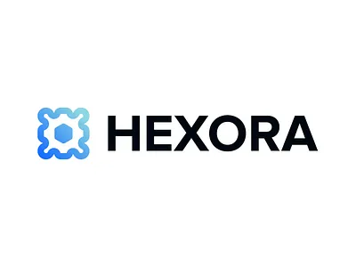 Hexora Futuristic Hexagon Logo Design for Web3, AI, Tech Startup abstract mark ai logo app icon blockchain logo branding crypto logo defi logo futuristic logo hexagon logo innovative logo logo logo design logo designer polygon logo saas logo saas startup web3 branding web3 logo