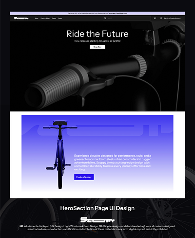 SCOPPY WEBSITE PRODUCT DESIGN ui