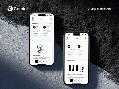 Crypto Mobile App blockchain design crypto app crypto wallet mobile app mobile design wallet app web3 ux