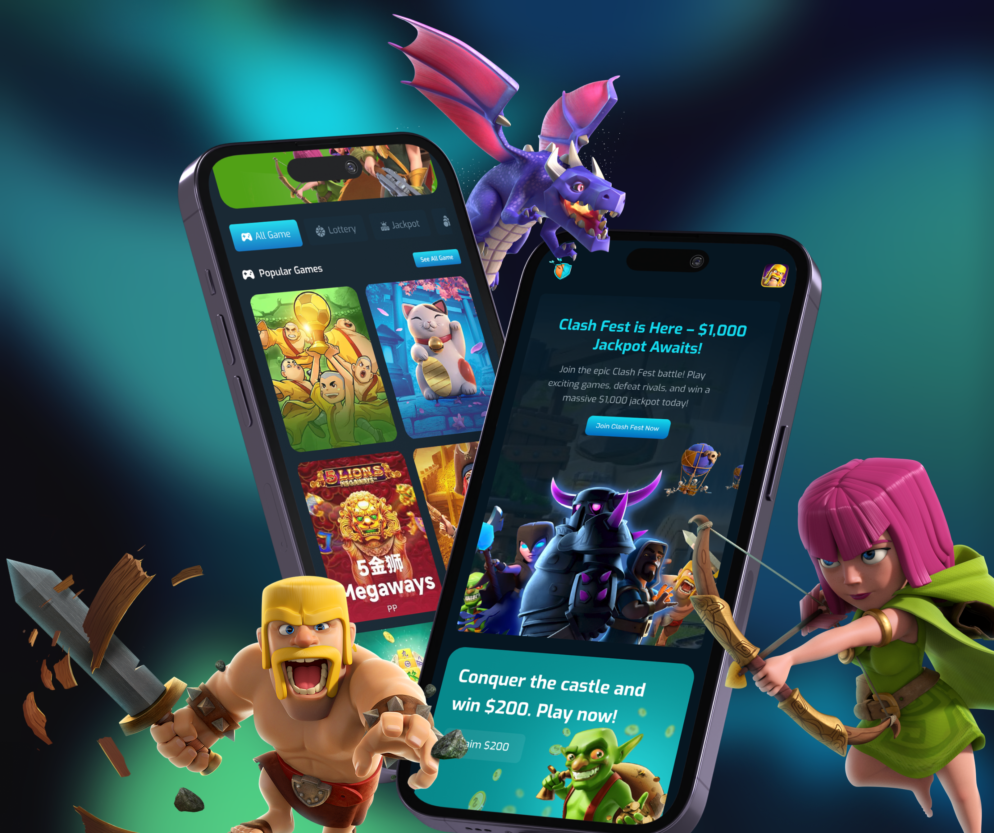 Example of Casino Website Design🎲