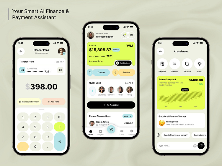 AI Finance Assistant App – Smarter Money Management by MultiQoS on