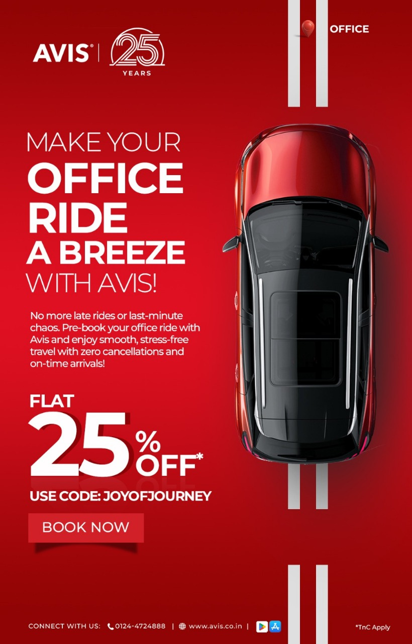 Avis Office Ride Emailer avis avis emailer avis india comfort luxury mailer marketing office ride premium sharksense