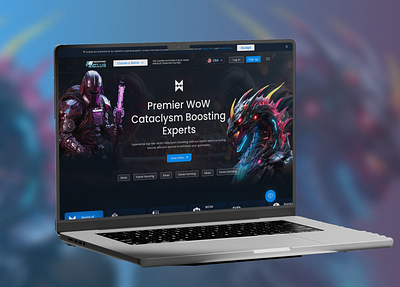 Gaming website ui/ux design 2025 design agency agency website animation website black website design ui