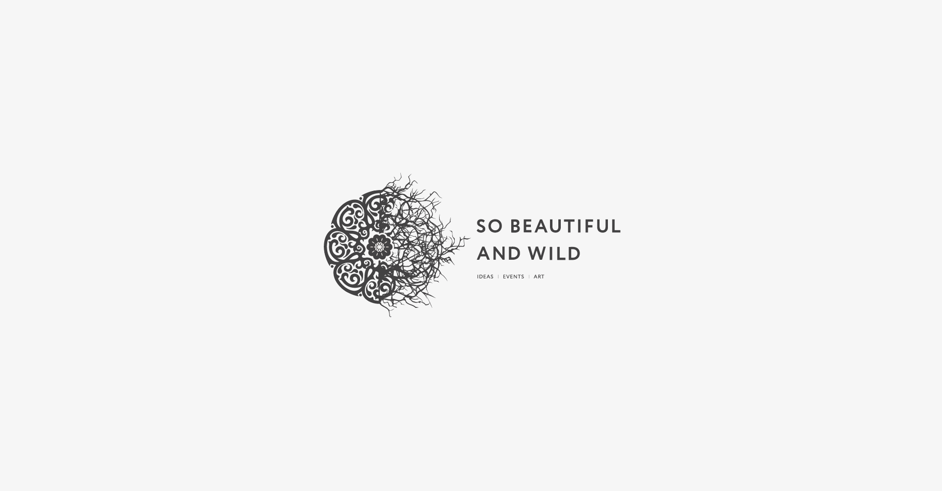 So Beautiful and Wild branding design graphic design logo logo design vector