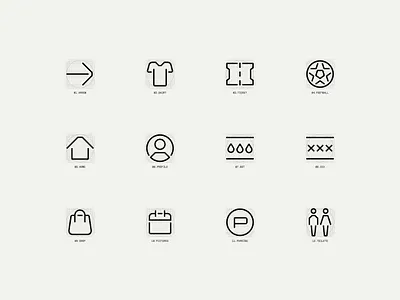 Ajax Iconography | Icons ajax amsterdam arrow brand icons clean icons football football icon football illustration icon design icon designer icon grid iconography icons line icon modern icon modern icons mono icons monoline icon profile icon shop icon