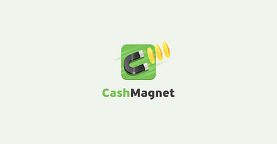 Cash Magnet graphic design illustration logo logo design vector