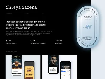 Milestone hit in 2025 design featured hiring portfolio resume