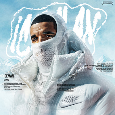 Drake alternative cover ai album art cover art design drake graphic design