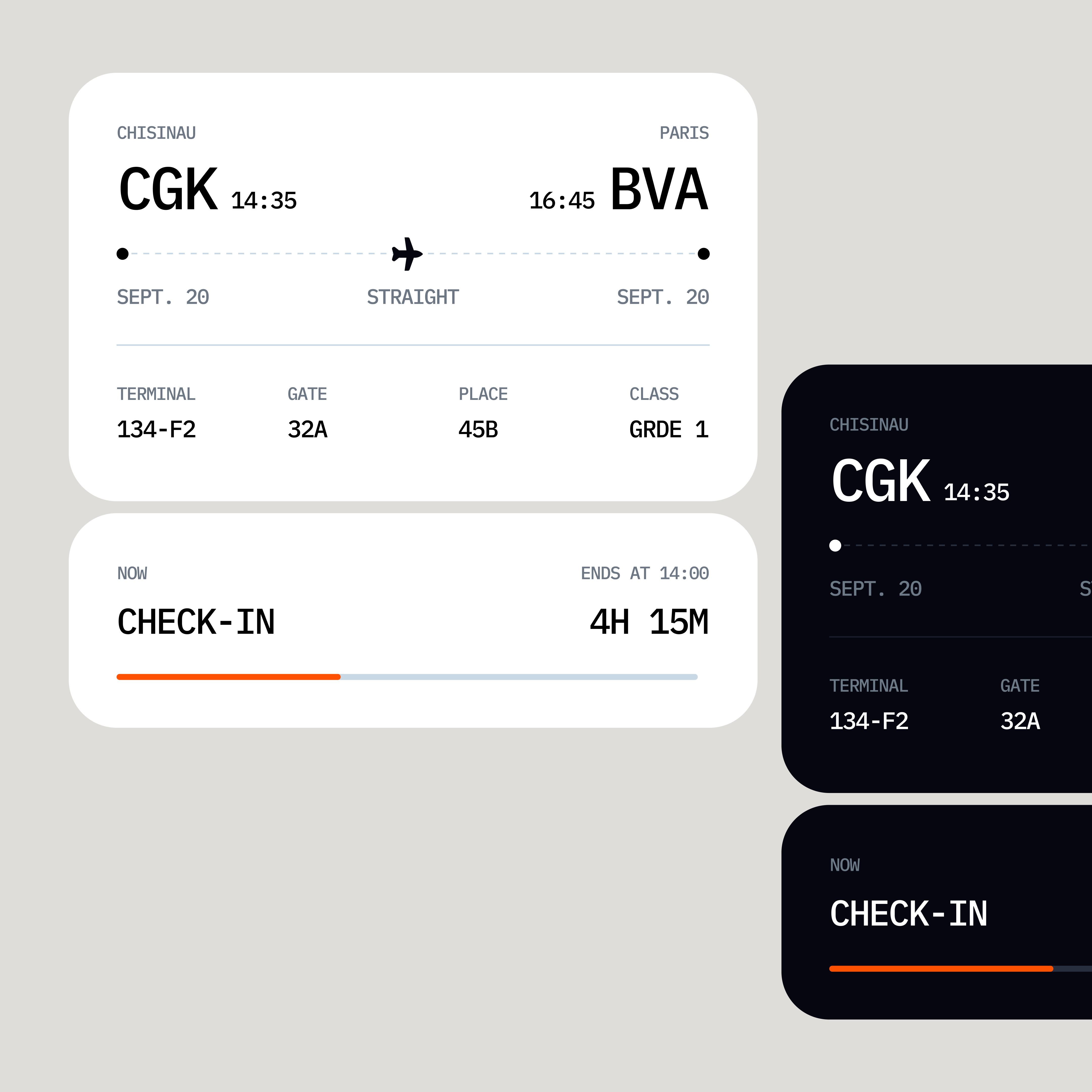 UI Flight Information Card air airline airport app design ticket ui uiux web website