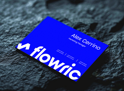 Minimal Business Card Design for EV Tech Branding art direction branding businesscard corporateidentity graphic design logo