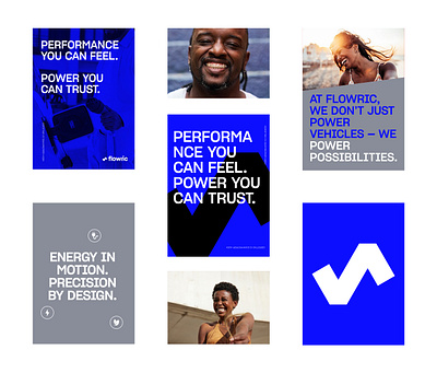Social Media Branding Design for EV Technology branding corporateidentity graphic design logo motion graphics socialmedia socialmediadesign