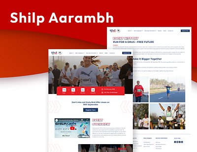 Event Website Re-design eventwebsite redesigning uidesign uiux websitedesign
