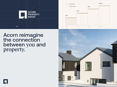 Acorn | Logotype agency branding identity logo logo design real estate studio unikorns