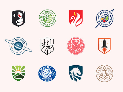 Top 12 Creative Shield, Badge & Emblem Logo Designs animal logo badge logo brand identity branding circle logo creative logo emblem logo logo logo design logos minimalist logo modern nature power professional logo security shield logo design sport unique logo vintage emblem logo