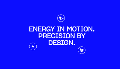 Typography Motion Poster for EV Branding animation branding graphic design logo motion graphics