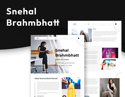 Personal Portfolio Website portfoliodesign portfoliowebsite uidesign uiux websitedesign