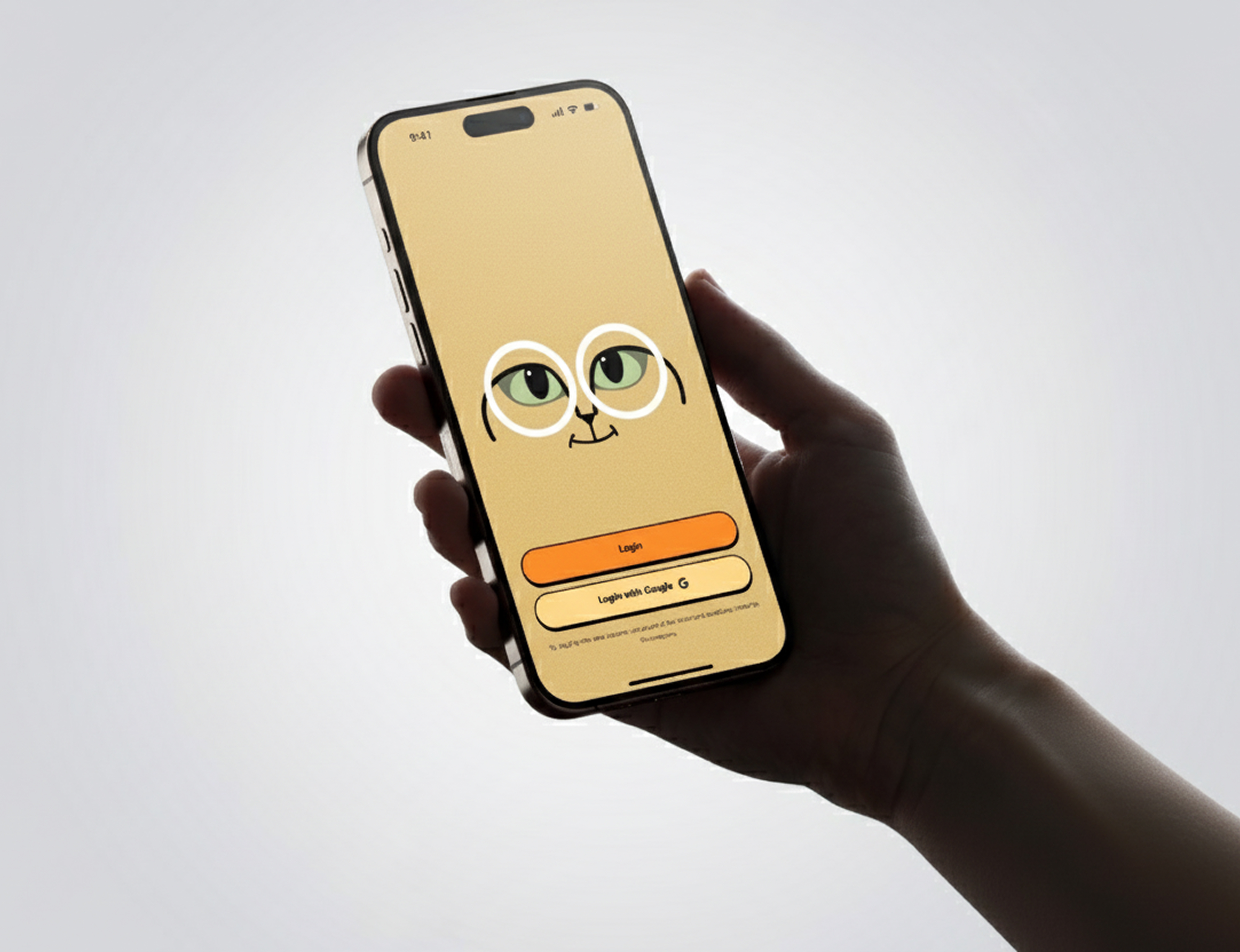 Sand Cat animation app application character characterdesign children education game gamification graphic design kids minimal mobile mobileui motion graphics orange play school ui