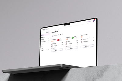 Admin Panel admin panel cards charts clean data visualization design figma interface management pet care platform product design redesign saas ui ux web