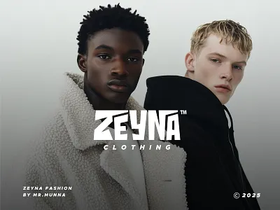 Zeyna-Fashion/Clothing Logo & Branding Design animation brand identity branding cloth brand clothing brand cosmetics logo fashion brand fashion logo graphic design logo logo design logo inspiration minimal logo minimalist logo motion graphics mr.munna munpixel word mark logo zeyna clothing