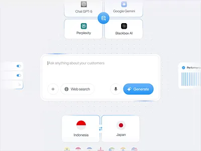 Assist - AI Agent Customer Service Component Design ai ai agent animate artificial intelligence automation b2b clean component customer service dipa inhouse futuristic micro component micro interaction modern modern design product design saas startup