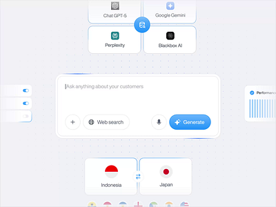 Assist - AI Agent Customer Service Component Design ai ai agent animate artificial intelligence automation b2b clean component customer service dipa inhouse futuristic micro component micro interaction modern modern design product design saas startup