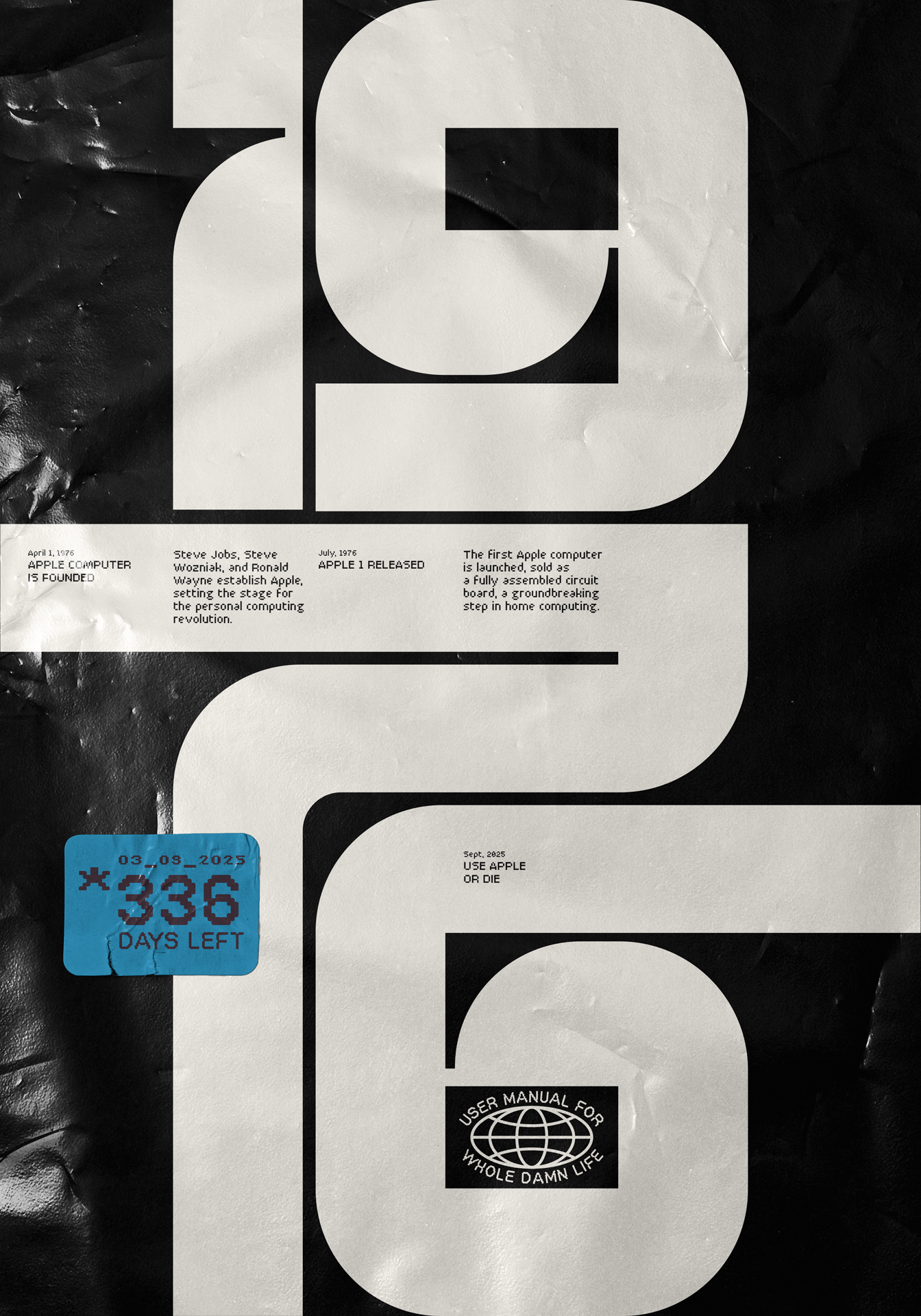 50/50 POSTER SERIES graphic design poster poster design typography