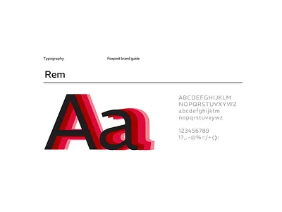 Foxpost MicroReel™ & Logo Animation after effects animation fox logo loop motion graphics post red reel typography