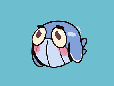 Being Sad It’s Not a Crime 2d animal animation character cute fish illustration motion motion graphics orca