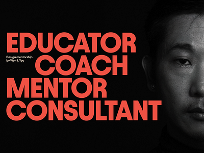 Won J. You Studios | Coaching & Mentorship landing page layout minimal scroll vietnam web design website