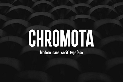 Chromota Font bold branding chromota font cyrillic heading high style italic logo modern monoline multilingual sans serif sport title magazine universal
