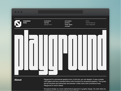 Modulator Website branding graphic design web design website