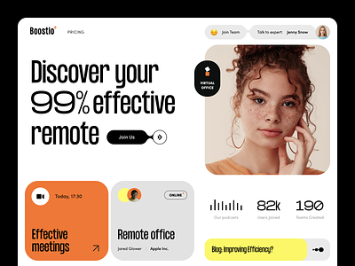 Boostio Web Site Design: Landing Page / Home Page UI design home home page homepage landing landing page landingpage site uidesign uiux userinterface uxui web design web page web site webdesign webpage website