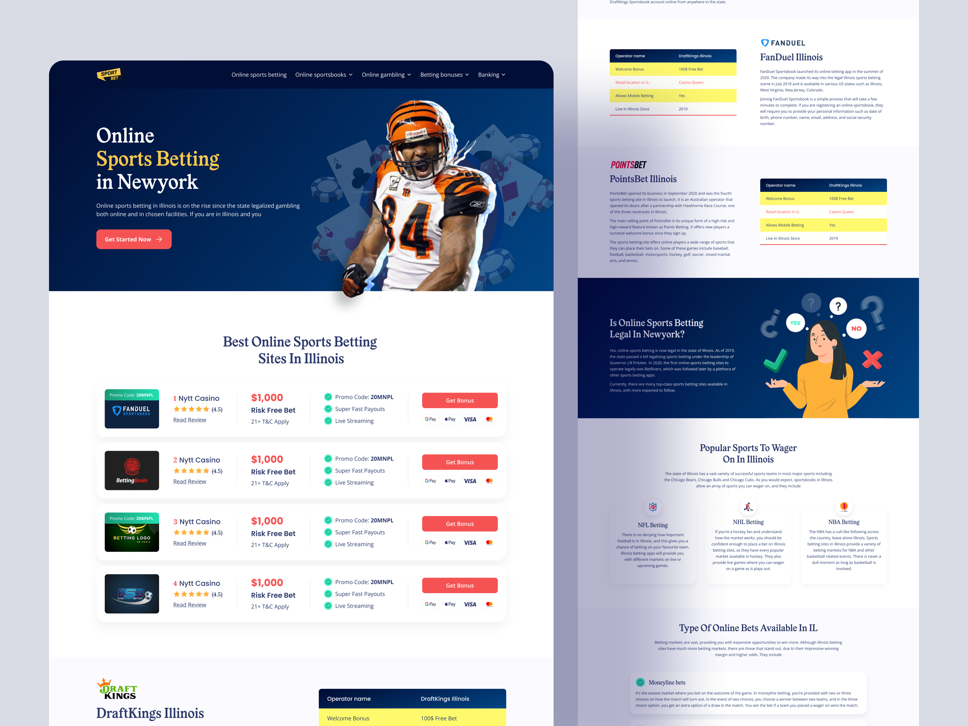 Example of Website Design