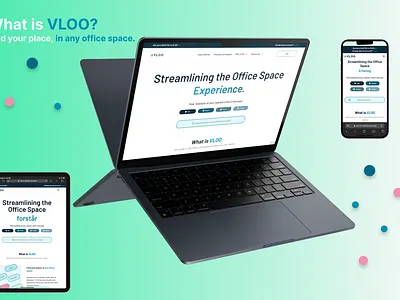 VLOO Project branding design interface minimal typography ui user ux