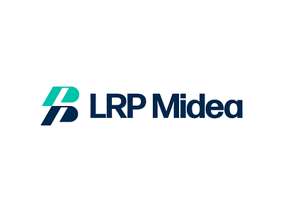 LRP Midea brand branding design graphic design illustration l logo logo design lrp midea midea minimal modern p r